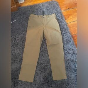 Lululemon ABC trousers (new condition minus stain)